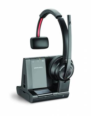 Poly Plantronics SAVI 8210 Office DECT Headset Black