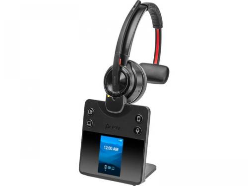 Poly Plantronics Savi 8410 Office USB-A DECT Headset Black