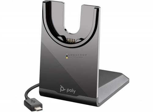 Poly Plantronics Voyager 4320 USB-C Headset +BT700 dongle +Charging Stand