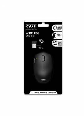 Port Designs Collection Wireless Mouse Black