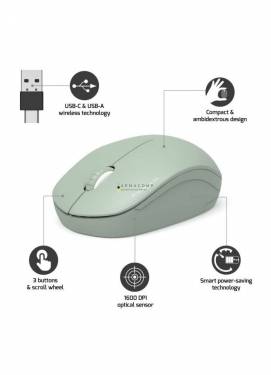 Port Designs Connect Wireless mouse Olive