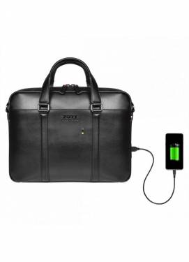 Port Designs High-end connected laptop bag 14col Black