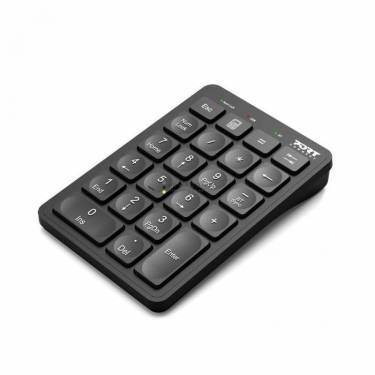 Port Designs Rechargeable Bluetooth Numeric Keypad Black