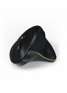 Port Designs Rechargeable Ergonomic Wireless Mouse Black