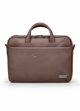 Port Designs Zurich Toploading Laptop case 15,6" Brown