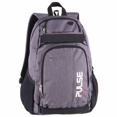 Pulse Scate Gray Cationic Backpack 15,6col Grey