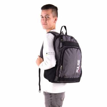 Pulse Scate Gray Cationic Backpack 15,6col Grey