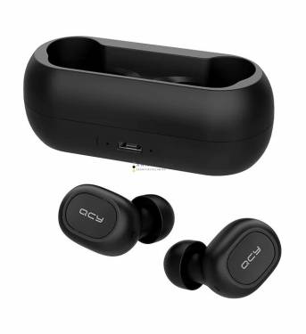 QCY T1C Bluetooth Wireless Headset Black