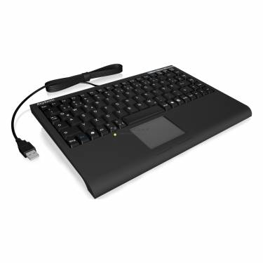 Raidsonic Supermini Keyboard Smart Touchpad USB US