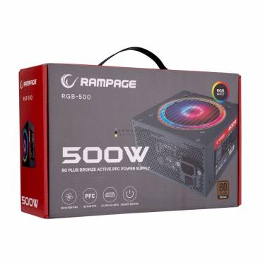 Rampage 500W 80+ Bronze RGB-500
