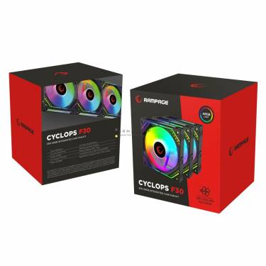 Rampage Cyclops F30 Pack RGB Black