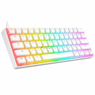 Rampage KB-R135 Parvus Gaming Keyboard White US