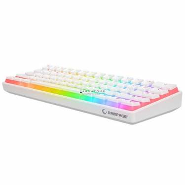 Rampage KB-R135 Parvus Gaming Keyboard White US