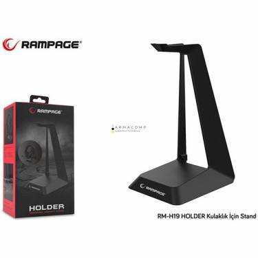 Rampage RM-H19 headset holder Black