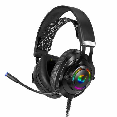 Rampage RM-K18 Double Black RGB Headset Black