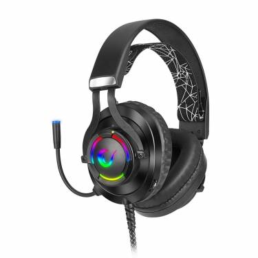 Rampage RM-K18 Double Black RGB Headset Black