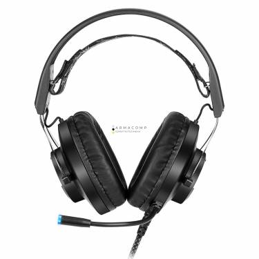 Rampage RM-K18 Double Black RGB Headset Black