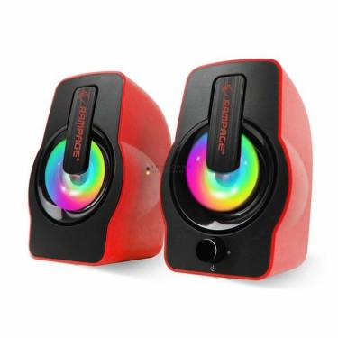 Rampage RMS-G7 Falsetto RGB Speaker Red