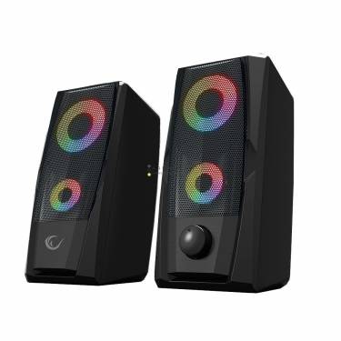 Rampage RMS-X9 2.0 RGB Speaker Black