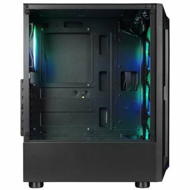 Rampage SHIVA RGB Tempered Glass Black