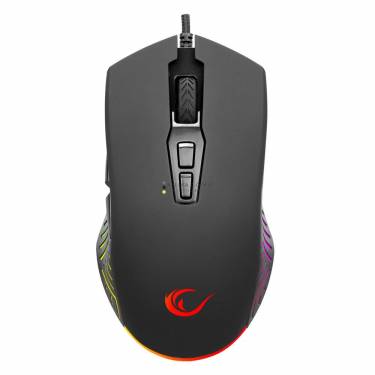 Rampage SMX-G68 SPEAR Gaming RGB Mouse Black