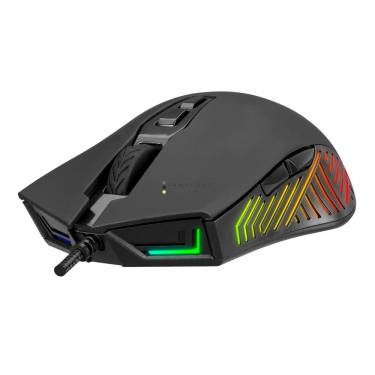 Rampage SMX-G68 SPEAR Gaming RGB Mouse Black