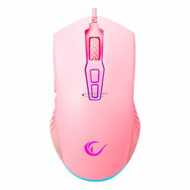 Rampage SMX-G68 SPEAR Gaming RGB Mouse Pink