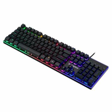 Rapoo VPRO V52 Gaming keyboard Black CZ+SK