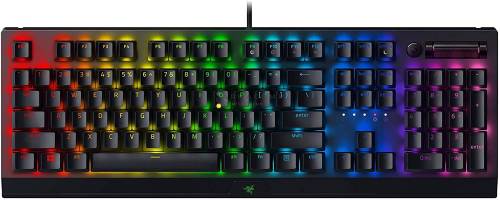 Razer BlackWidow V3 Green Switch keyboard Black US