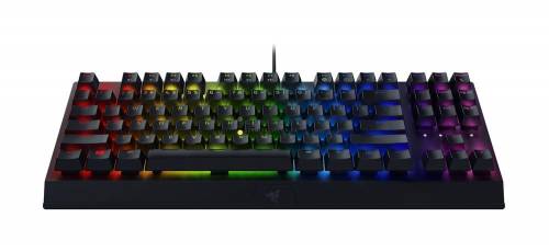 Razer BlackWidow V3 Tenkeyless Green Switch keyboard Black UK