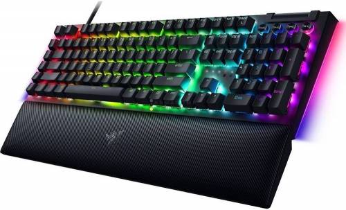 Razer BlackWidow V4 Yellow Switch Keyboard Black US