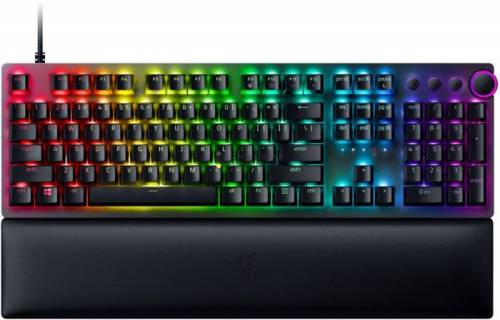 Razer Huntsman V2 Purple Switch Mechanical Keyboard Black UK