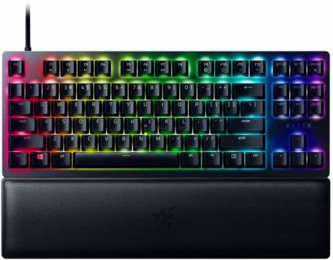 Razer Huntsman V2 Tenkeyless Linear Optical Purple Switch Keyboard Black US