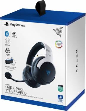 Razer Kaira Pro HyperSpeed PlayStation Licensed White/Black