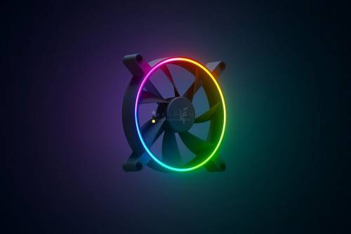 Razer Kunai Chroma ARGB LED PWM 140mm Fan (3 pack) Black