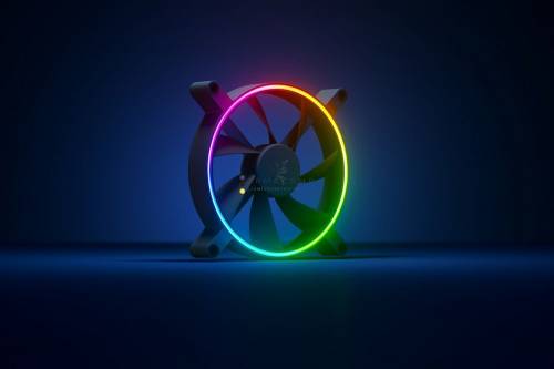 Razer Kunai Chroma ARGB LED PWM 140mm Fan (3 pack) Black