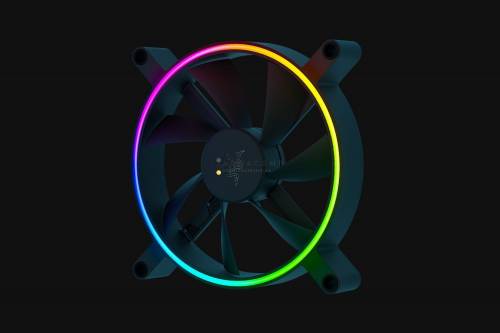 Razer Kunai Chroma ARGB LED PWM 140mm Fan (3 pack) Black