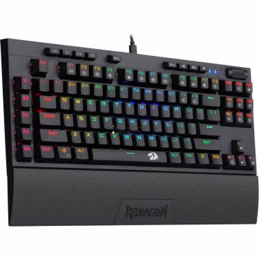 Redragon Broadsword-Pro Mechanical Gaming RGB Wired Keyboard Brown Switches Black HU