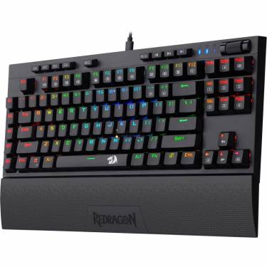 Redragon Broadsword-Pro Mechanical Gaming RGB Wired Keyboard Brown Switches Black HU