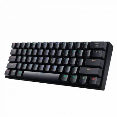 Redragon Draconic Compact RGB Wireless Blue Mechanical Tenkeyless Designed Bluetooth Gaming Keyboard Black HU