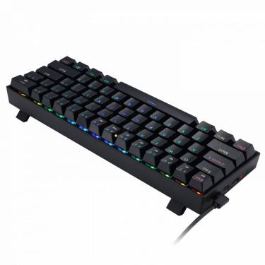 Redragon Draconic Compact RGB Wireless Brown Mechanical Tenkeyless Designed Bluetooth Gaming Keyboard Black HU