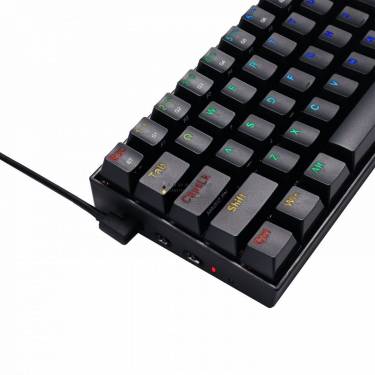 Redragon Draconic Compact RGB Wireless Red Mechanical Tenkeyless Designed Bluetooth Gaming Keyboard Black HU