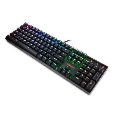 Redragon Mitra RGB Backlight Mechanical Keyboard Brown Switches Black HU