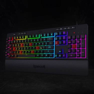 Redragon Shiva RGB Membrane Gaming Keyboard Black HU