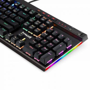 Redragon Vata RGB Mechanical Gaming Keyboard Blue Switches Black HU