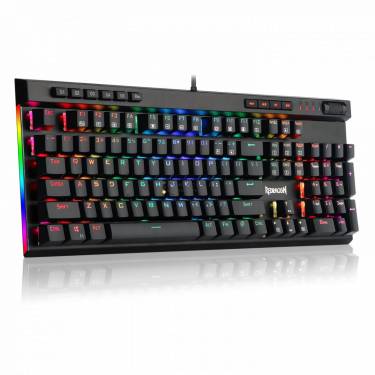 Redragon Vata RGB Mechanical Gaming Keyboard Blue Switches Black HU