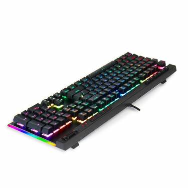 Redragon Vata RGB Mechanical Gaming Keyboard Brown Switches Black HU