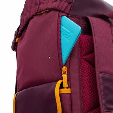 RivaCase 5361 Dijon Laptop Backpack 17,3" Burgundy Red