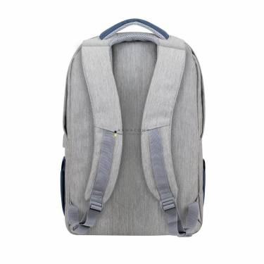 RivaCase 7567 Anti-theft Laptop Backpack 17,3" Grey/Dark Blue