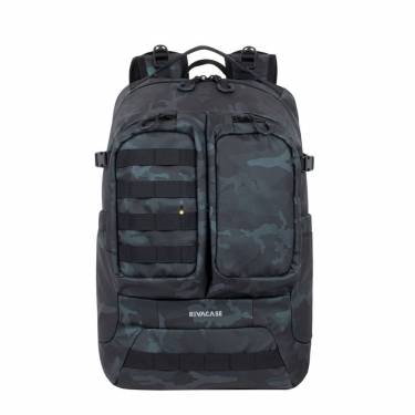 RivaCase 7661 Sherwood Rucksack Laptop Backpack Navy Camo